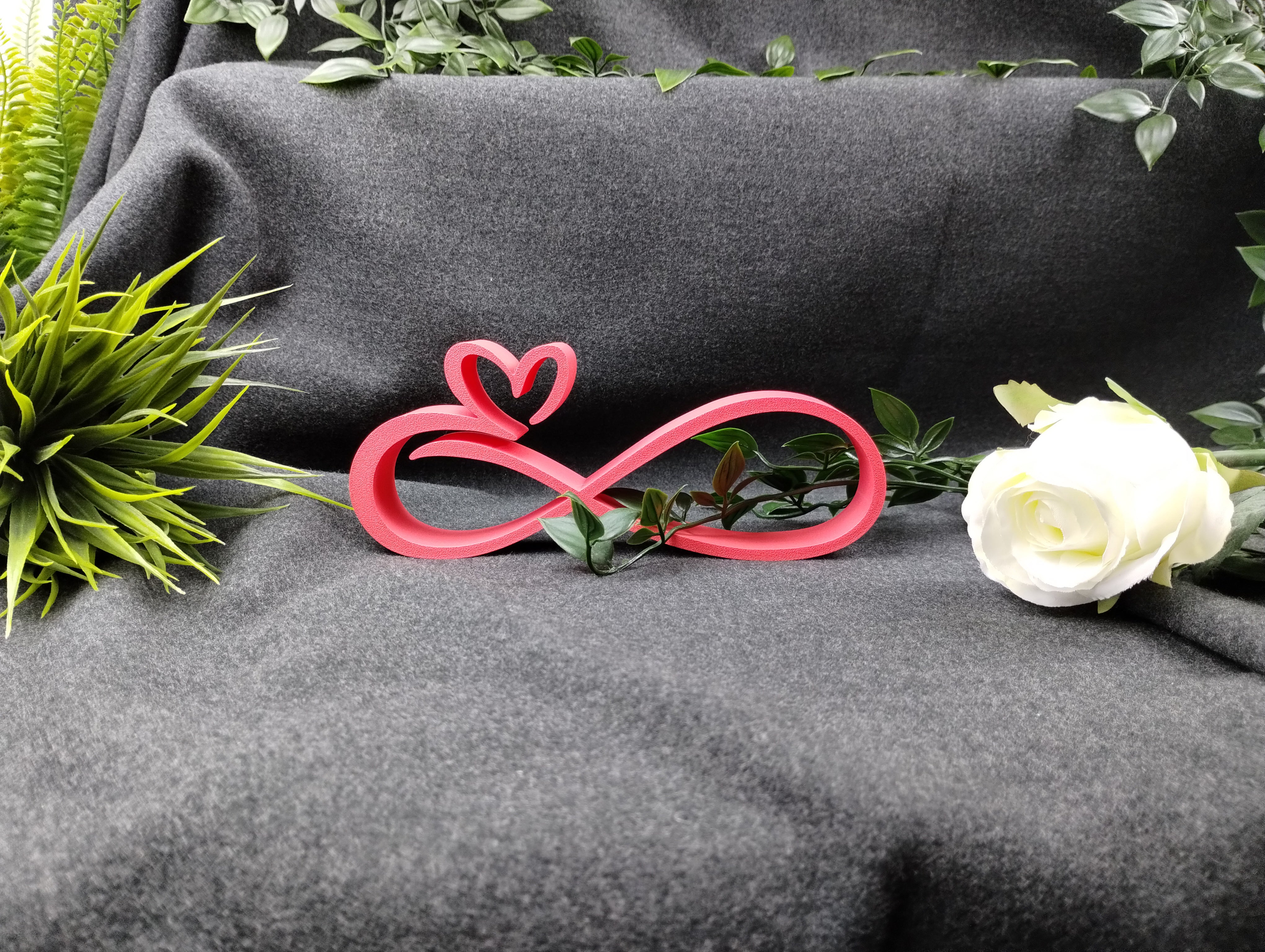 3D Skulptur als Dekoration "Infinite Love"