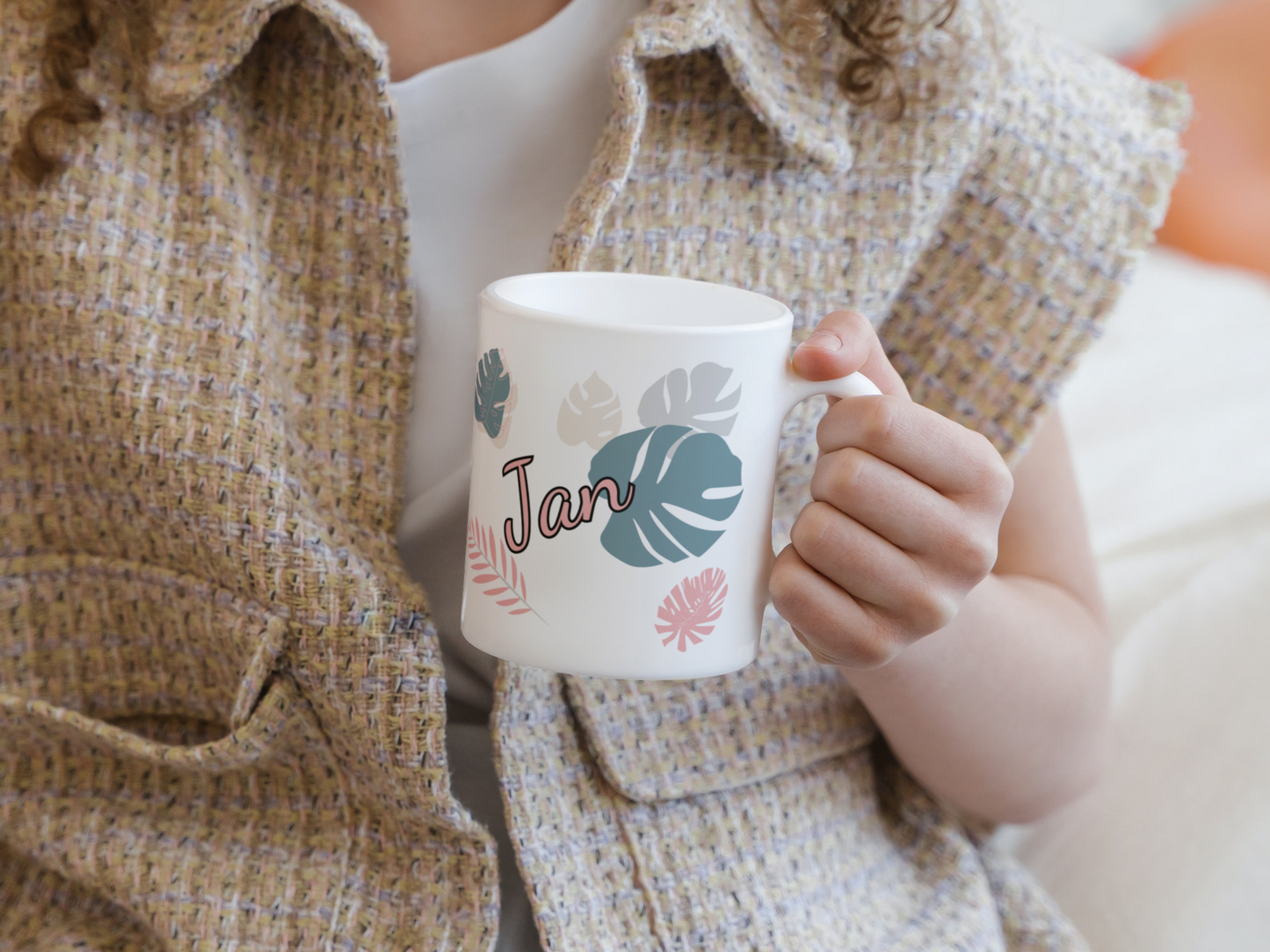 personalisierte Keramiktasse mit Koala als Motiv aus unserer Dschungeltierkollektion