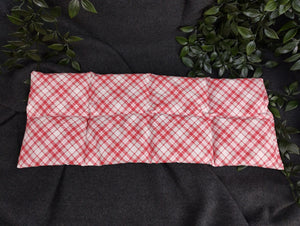 Körnerkissen mit 8 Kammern in der Größe 20x50cm