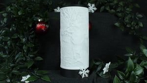 personalisierte Fotolampe mit schwarzem Deckel und Sockel