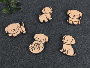 Motivübersicht unserer Kühlschrankmagneten Labrador Welpen.