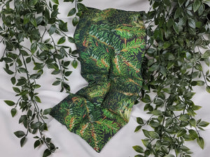 Körnerkissen mit 8 Kammern und einem realistischem Tannennadelnmotiv