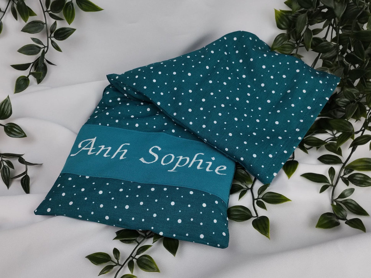 personalisiertes Körnerkissen mit Anh Sophie