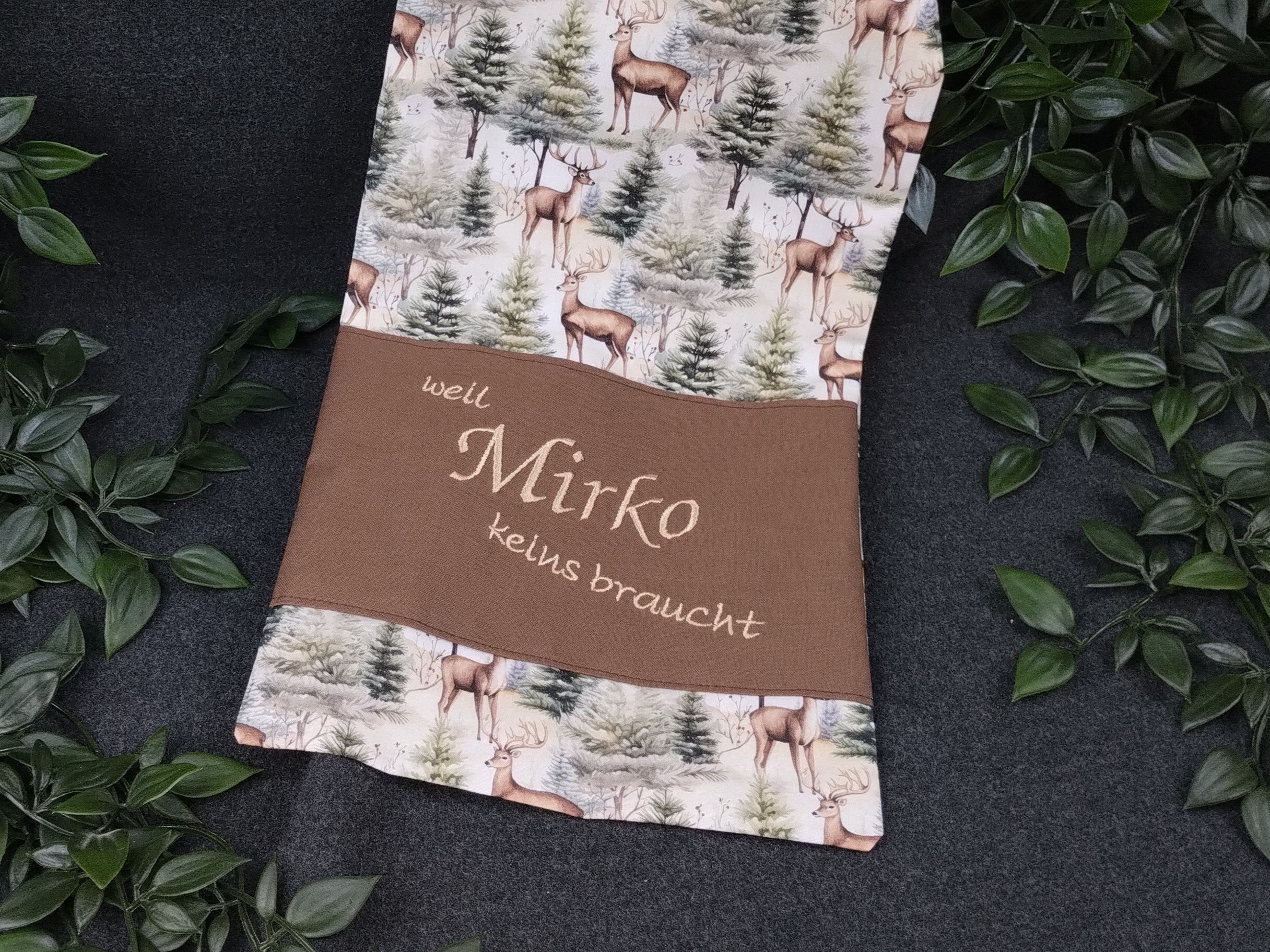 Körnerkissen personalisierbar "Mirko"